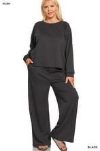 Load image into Gallery viewer, Pull Over and Wide Leg Pants - Plus
