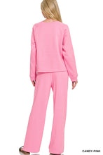 Load image into Gallery viewer, Pull Over and Wide Leg Pants
